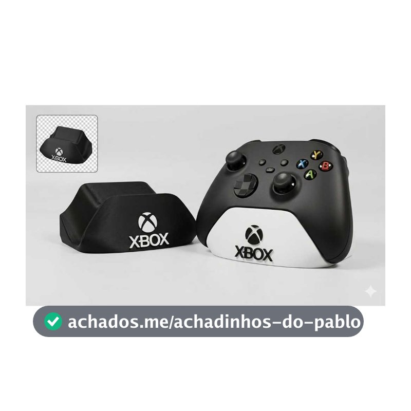 Suporte para Controle Xbox Base Organizadora de Mesa Compatível com Xbox Series e Xbox One