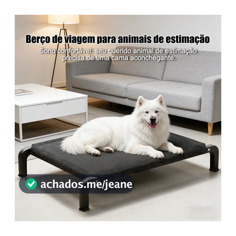 cama pet impermeável Suspensa Elevada Portátil Respirável E Confortável Para Pets Cães Gatos Ideal para Verão e Viagem