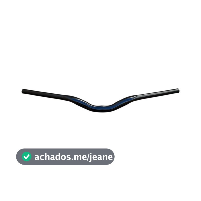 Guidão Voador Tipo Kalin aço Bike Grau preto 31.8mm