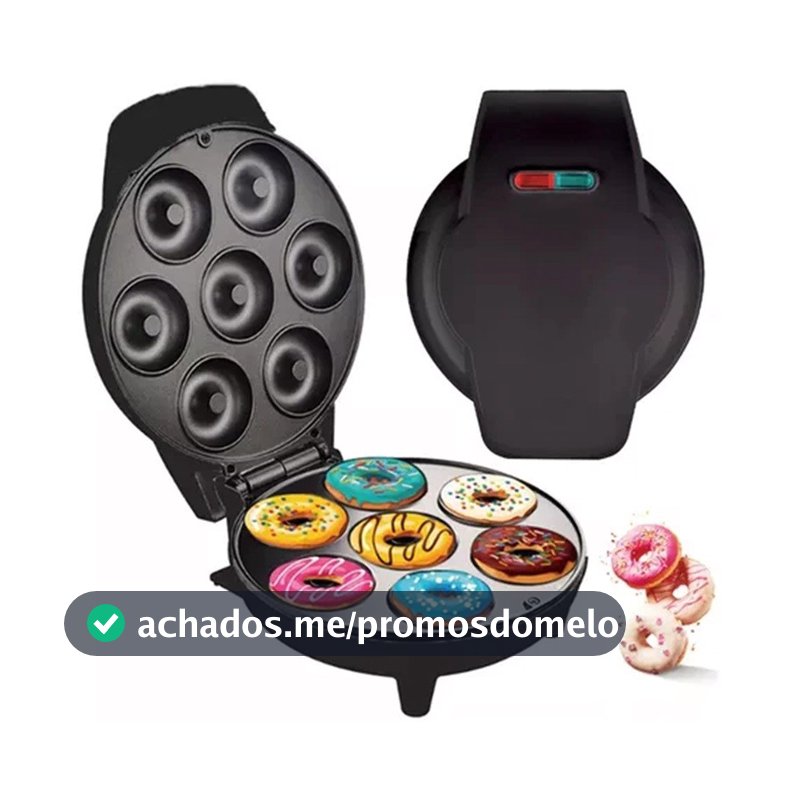 Máquina de Fazer Donuts Rosquinhas Confeitaria Culinária / Voltagem 110v volts