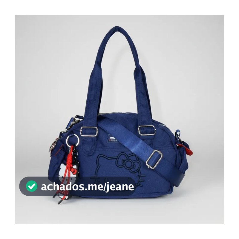 Bolsa Hello Kitty Semax Feminina Fofa Chaveiro HK26082