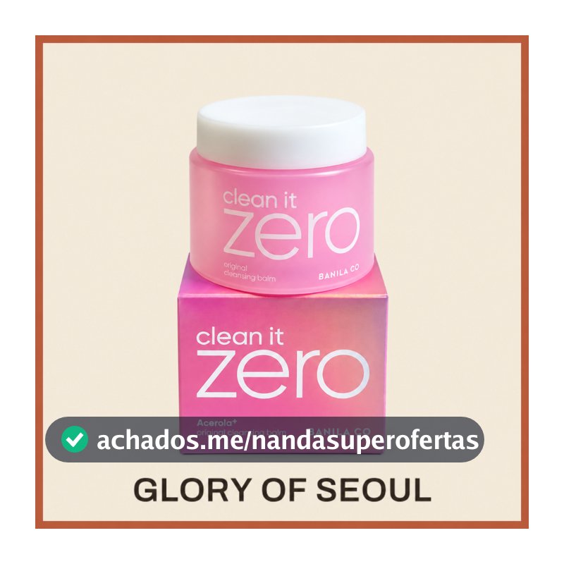 [RENOVADO] BANILA CO New Clean It Zero Original, 100ml / 180ml