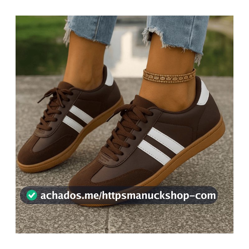 Tênis Feminino Samba Casual Urbano Leve Macio Confortável Tendência Moda
