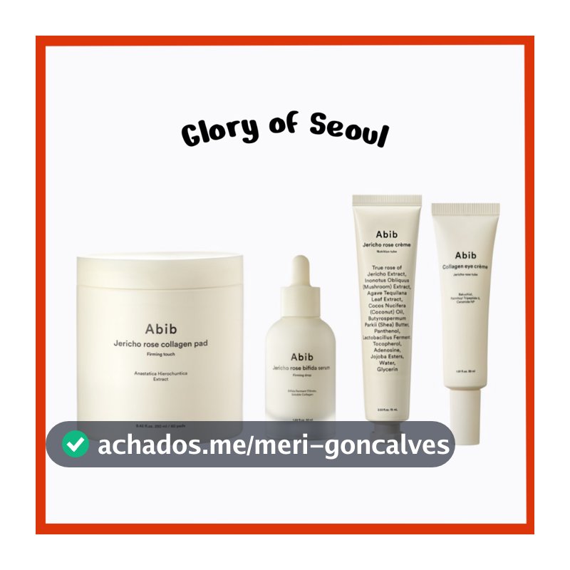 ABIB Jericho Rose serum,eye cream,skin pad,cream Revitalizing for Dull and Dehydrated Skin