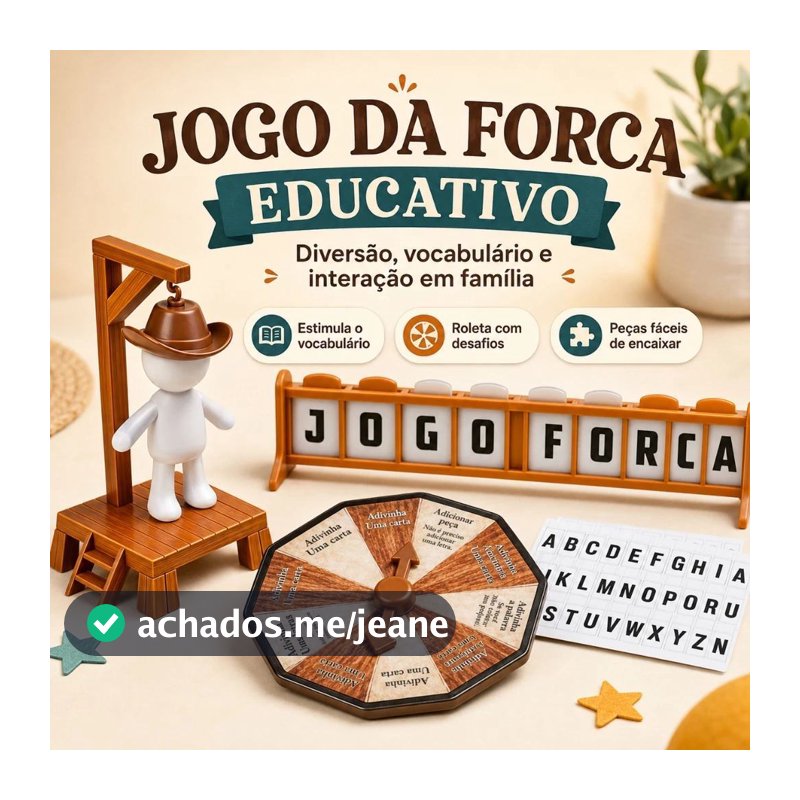 Jogo Educativo de Forca Magnética｜Aprendizado de Inglês e Interação Familiar