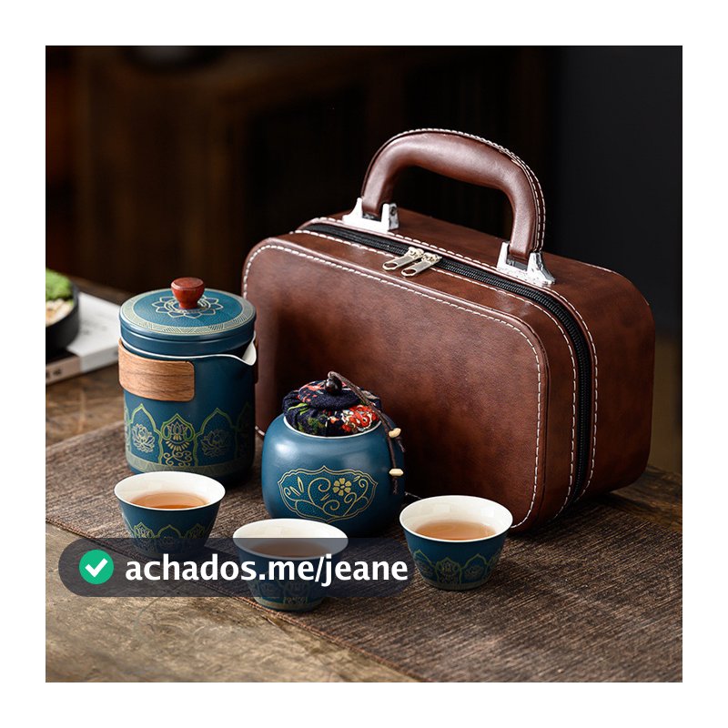 Conjunto De Chá Portátil Para Viagem , Estilo Japonês , Copo Rápido Convidados , Feriado , Negócios , Presente , Atacado