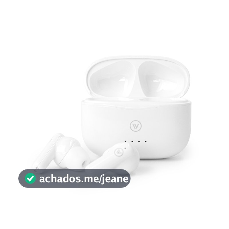 Fone de Ouvido Bluetooth Branco | Flow TWS Gen 2 iWill