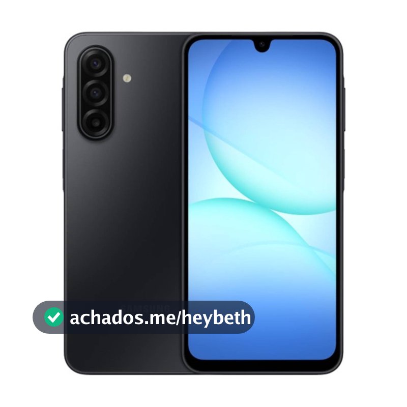 Smartphone A17 256GB 8GB RAM 4G Câmera Tripla Traseira 50 MP Samsung