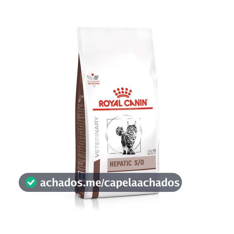 Ração Feline Veterinary Diet Hepatic p Gatos com Problemas Hepáticos 1,5 Kg Royal Canin