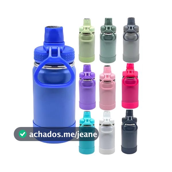 Garrafa Térmica Portátil de 350/600/800ml em Aço Inoxidável 304---Miranda