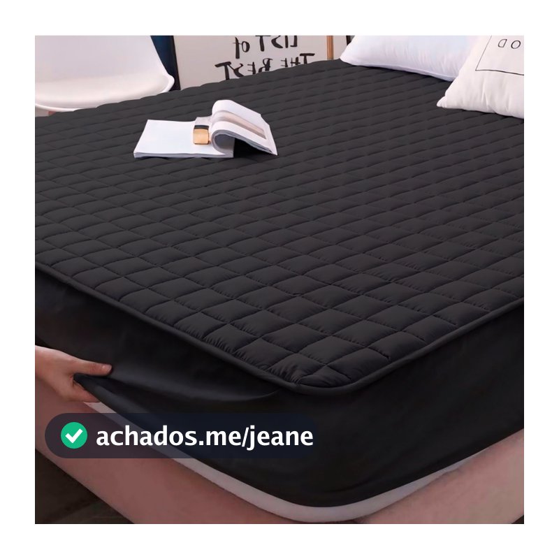 Protetor de Colchão Impermeável Matelado com Elástico Berço Solteiro Casal Queen King