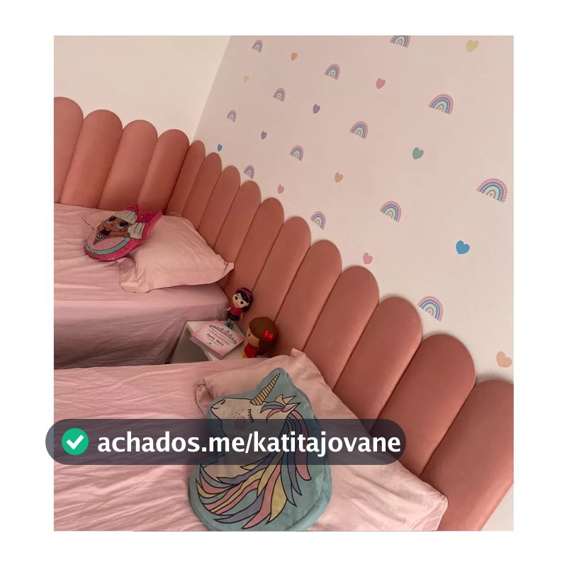 Placa Cabeceira Adesiva Cama Casal Box Nuvem 45x20 KIT COMPLETO - ENVIO IMEDIATO