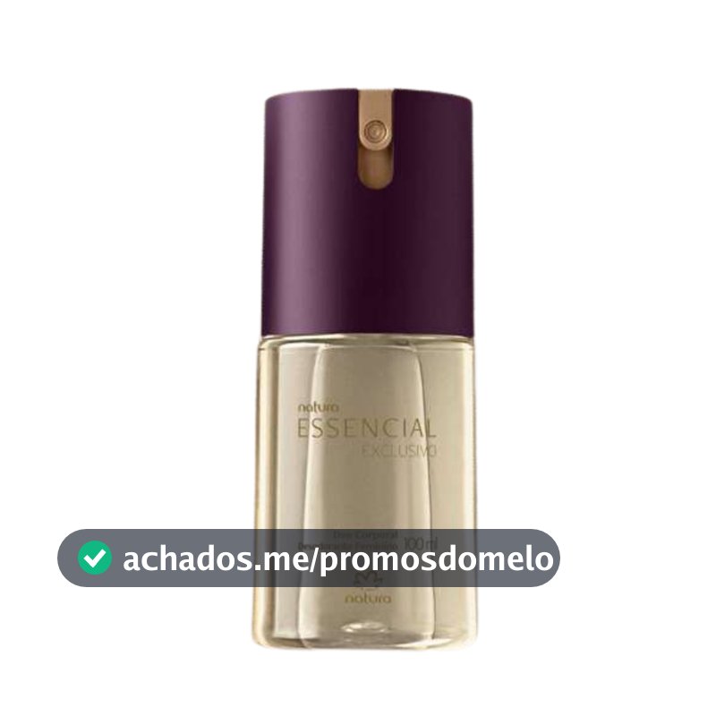 Desodorante Corporal Essencial Exclusivo Natura Feminino 100ml Spray