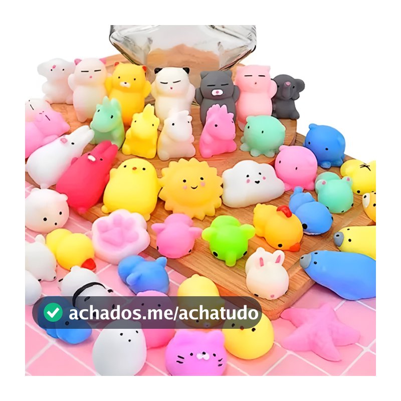 Bichinhos Mochi Macio De Apertar Alivio Estresse Fidget Alta Qualidade Premium Brinquedo Sensorial Modelos Sortidos