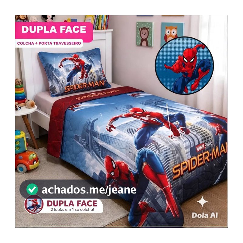 Kit Colcha Cobre Leito Infantil 2 Peças Solteiro Encanto Ballet Dupla Face Com Viés estampado infanti