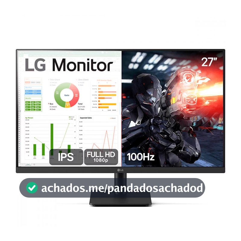 Monitor Gamer LG 27 Full HD 100Hz 5ms HDMI IPS