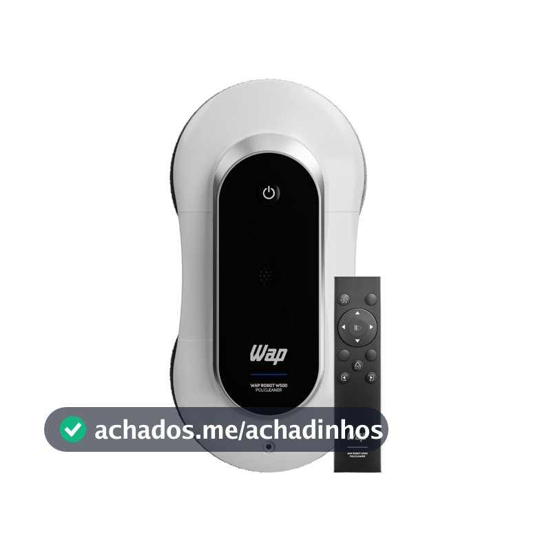 Robô De Limpeza Polidor De Vidro Wap Robot W500 Policleaner