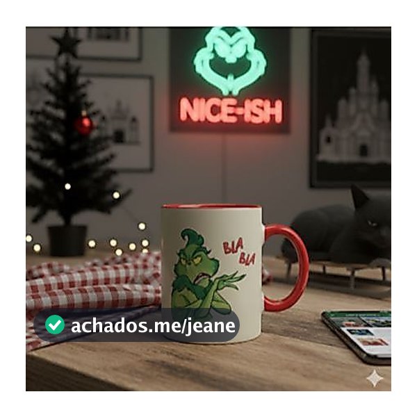 Caneca Personalizada Grinch Moods -  Pascoa
