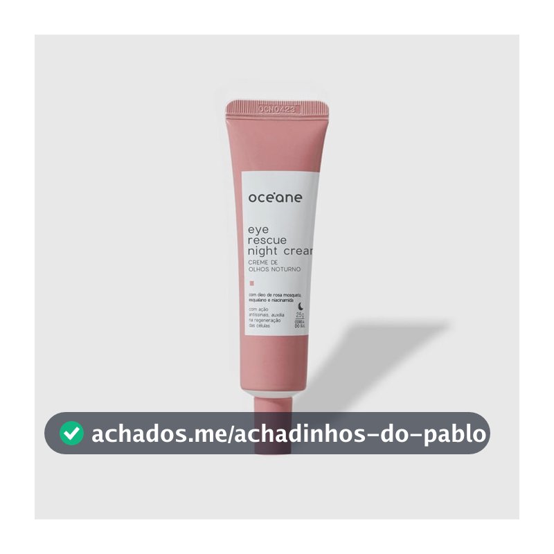 Creme Antissinais Noturno para Área Dos Olhos - Eye Rescue Night Cream 25g