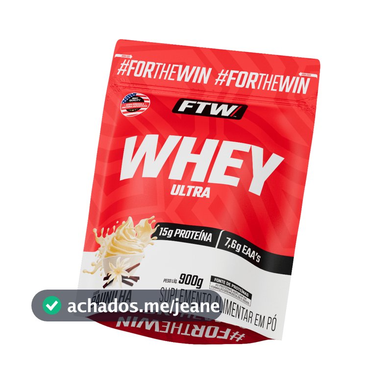 Whey Ultra Protein Refil 900g - FTW