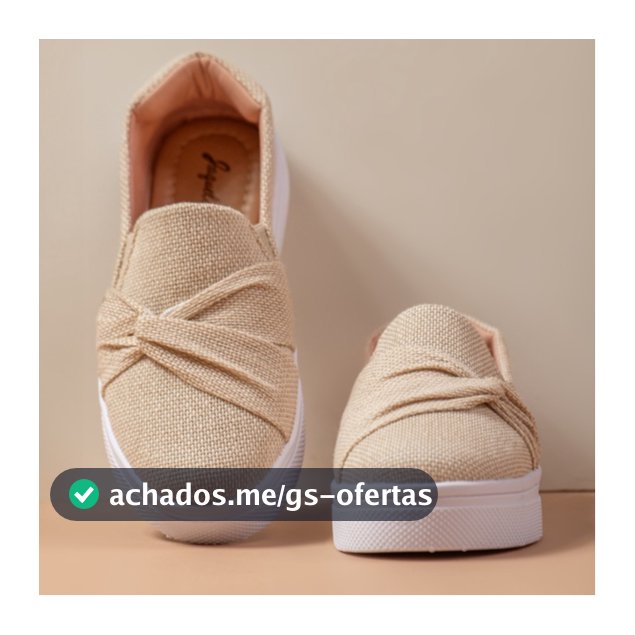 Tenis Feminino Calce Fácil Slip On Leve e Confortável Casual Dia a Dia Jaqueline Costa