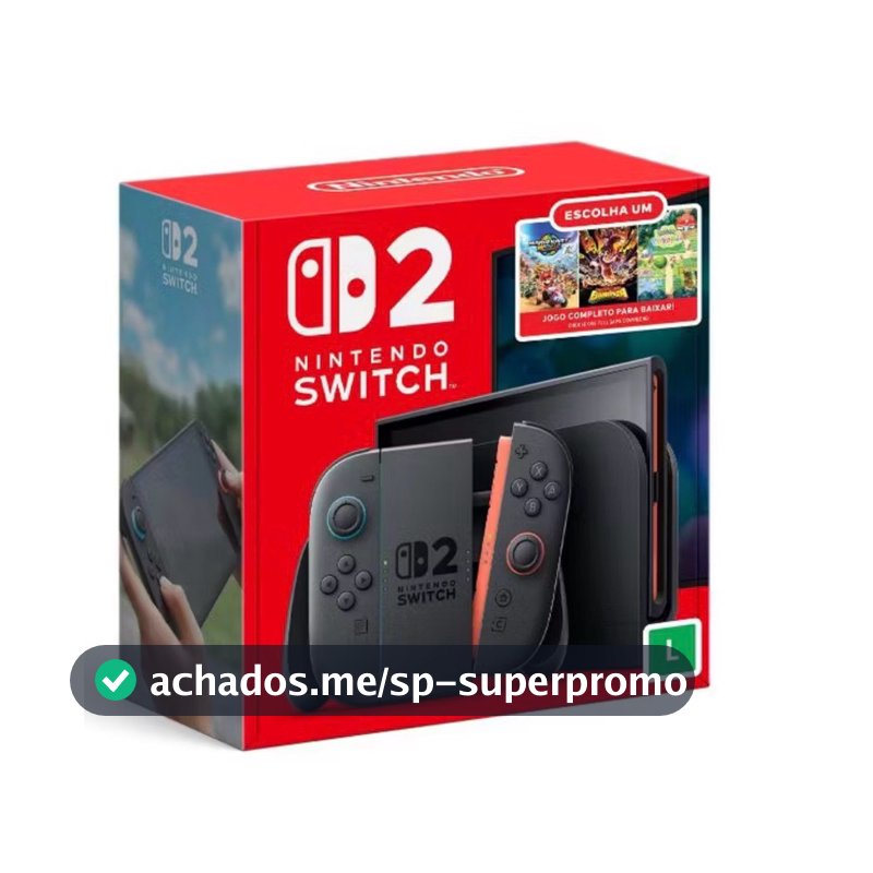 Nintendo Switch 2 lcd 256gb novo