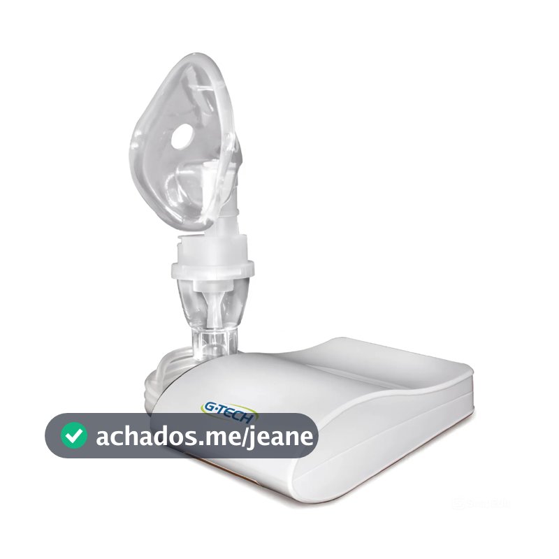 Inalador E Nebulizador Compressor De Ar Comprimido Compact DC1 G-Tech Infantil Remédio e Corticoides