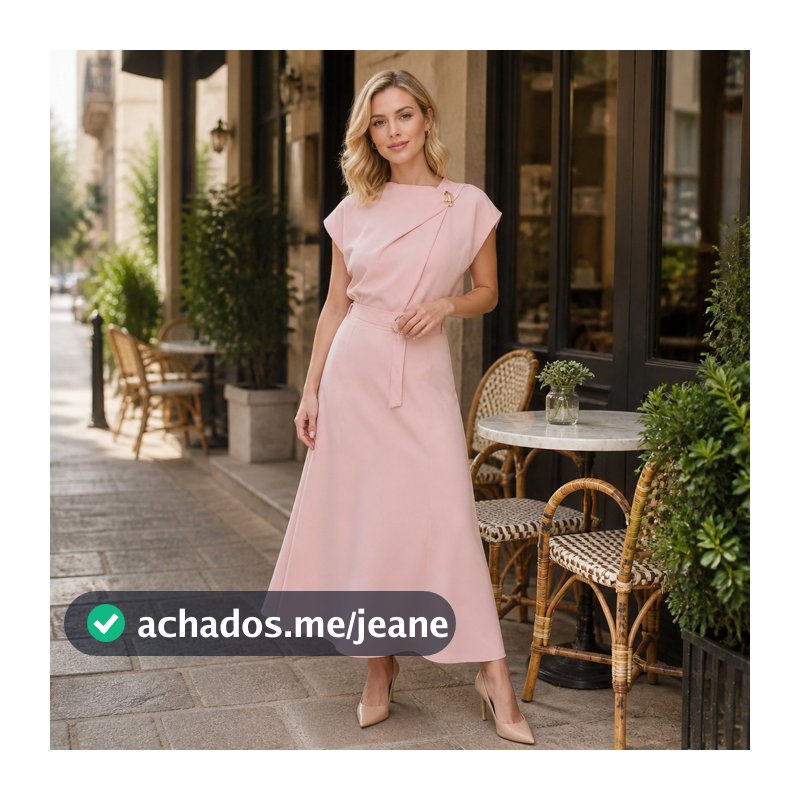 Conjunto fiminino blusa COM ACESSORIO NO com saia longo com sinto tecido marrante
