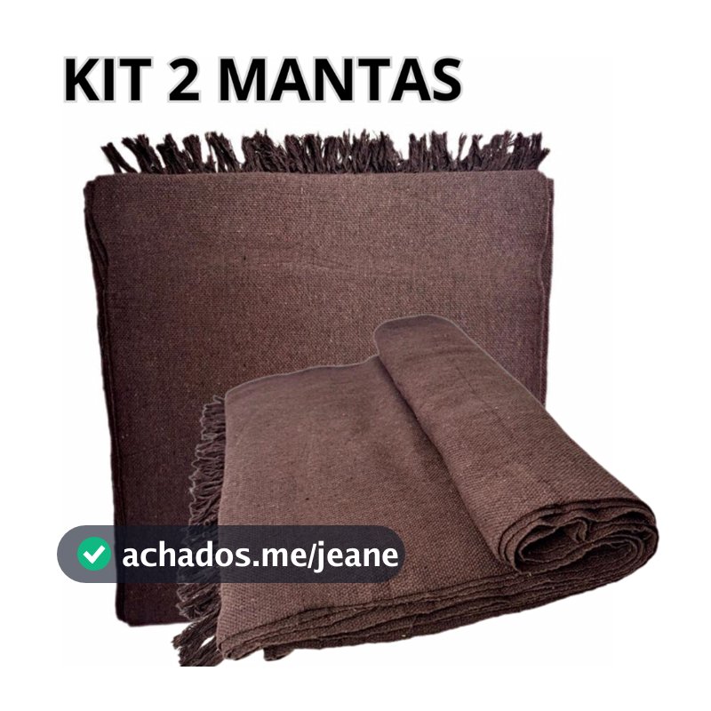 Kit 2 Mantas Para Sofá Extra Gigante King 3 Metros x 1,80m Tecido 100%  Algodão Grosso Várias Cores Costura Reforçada