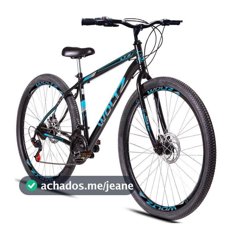 Bicicleta Aro 29 Woltz Ltz 21 Marchas Freios Mecânicos