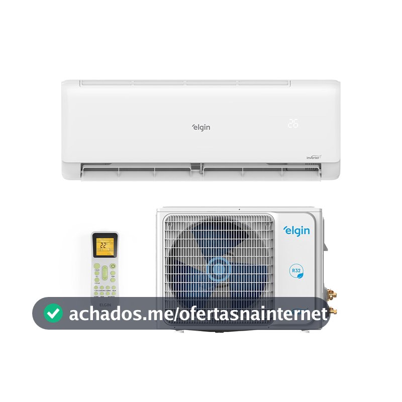 Ar Condicionado Inverter Elgin Hw Eco Ii Wi-fi 12000 R Btu Frio 220v