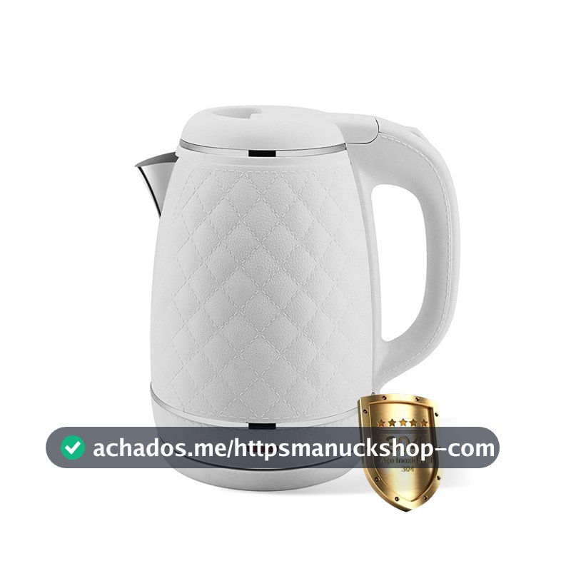 Chaleira Elétrica 110V 1,5L 304 Inox 1355W LGR-805 Desligamento Automático Antifervura Seca Mantém Aquecido para Casa Co