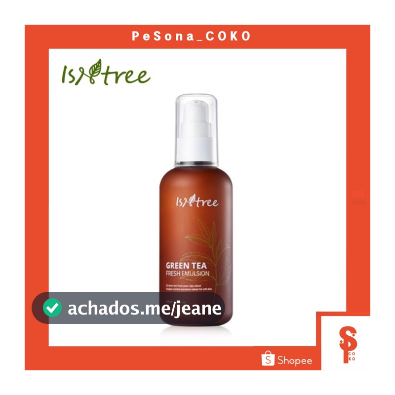 Chá Verde Emulsion Isntree 120ml Original