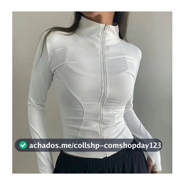 blusa manga longa gola alta academia suplex dia a dia inverno moda 2026