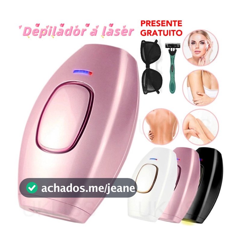 Depilador de Luz Pulsada IPL: Tecnologia Avançada para Remoção de Pelos LIULIU