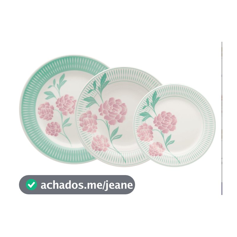 APARELHO JANTAR BLOOM 12PCS