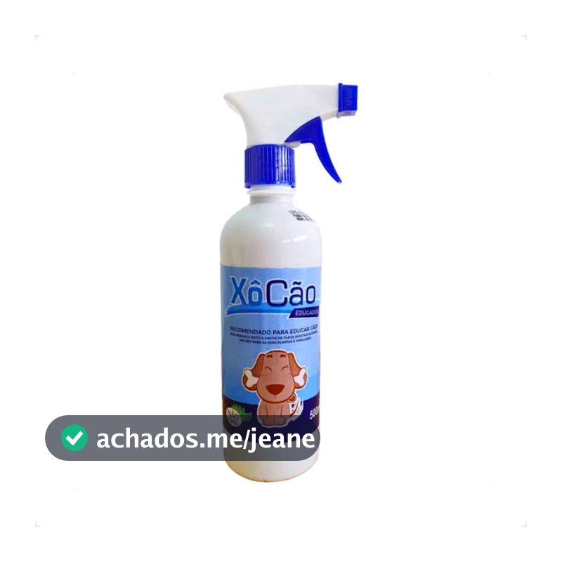 Xô Cão Repelente Spray Educador Afasta Cachorro - 500 mL