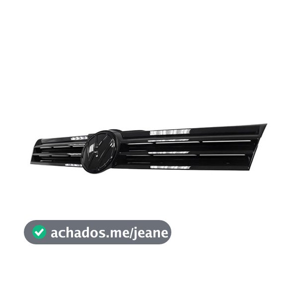 Grade Radiador Frontal Gol Voyage Saveiro G6 Black Piano 2013 2014 2015 2016