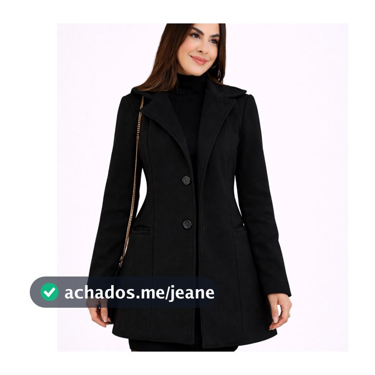 Casaco Lã Batida Feminino Sobretudo Casaco Longo Acinturado Elegante Inverno
