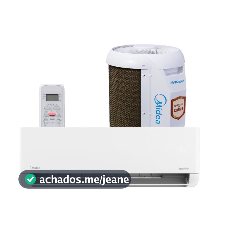 Ar Condicionado Split Inverter Midea Lite 12000 BTUs Frio 220V 38TBVCA12M5