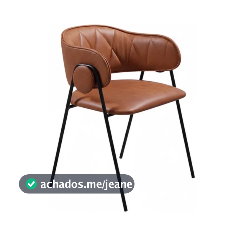 Conjunto Kit 2 Cadeiras Sala Jantar Aço Vintage Para Cozinha