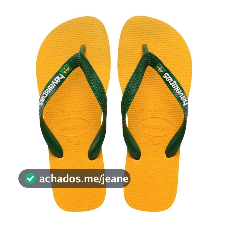 Chinelo Havaianas Brasil Logo