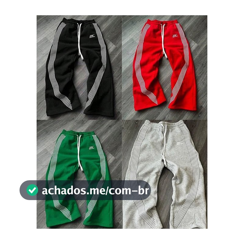 American High Street Masculino Ins Hip Hop Solto Calças Retas Y2K Unissex Outerwear Esportivas Casuais
