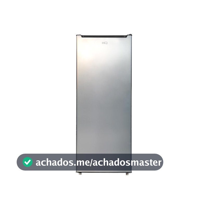 Freezer e Conservador Vertical HQ 210 Litros Preto/Inox HQ-210FV/RDFL