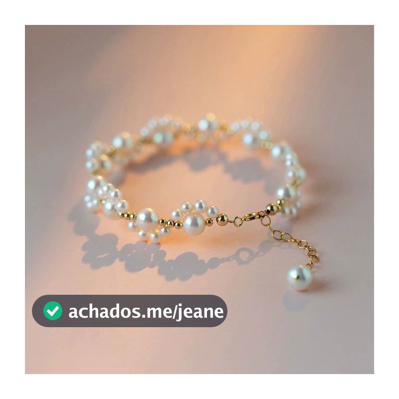 MeowLux Pearl Cat Paw Bangles Pulseira Fecho Ajustável Para Mulheres Chic Daily Wear Presente