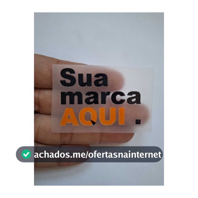 Etiqueta personalizada para roupa fitness e moda praia termocolante