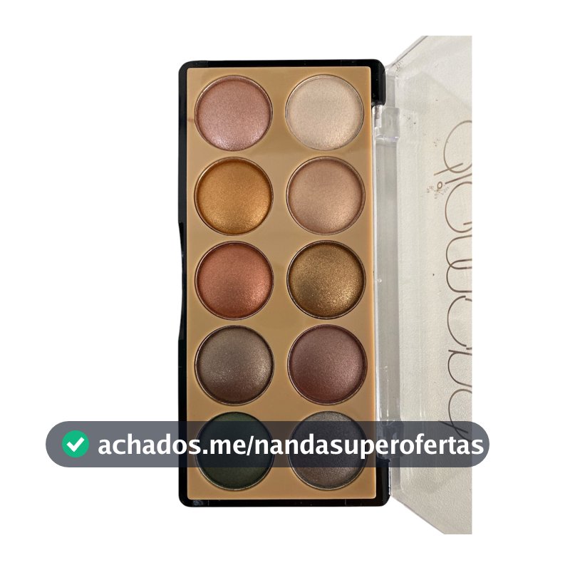 PALETA De Sombers 10 Cores MISS FRANCE Beleza