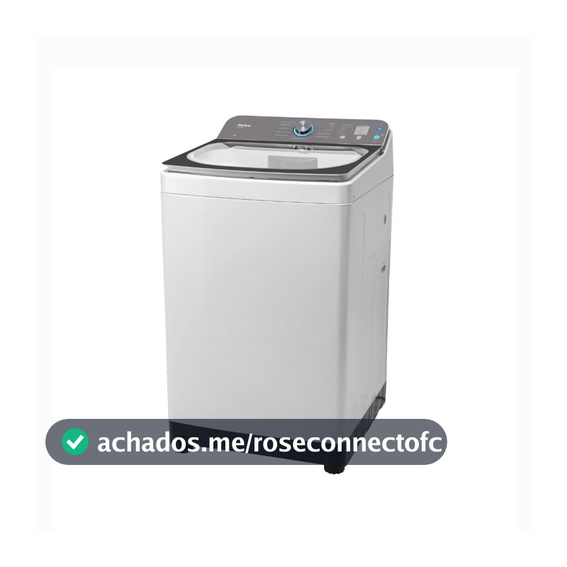 Máquina de Lavar Roupas Philco 14Kg, 12 Lavagens, Cesto Aço Inox, Pés Niveladores Ajustáveis PLR14A