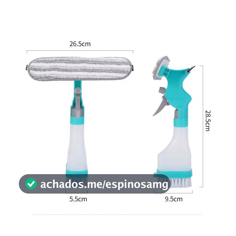 Rodo Spray Mop 4 Em1 Limpa Vidro Multiuso 250ml Vidro Janela - Bhz Store