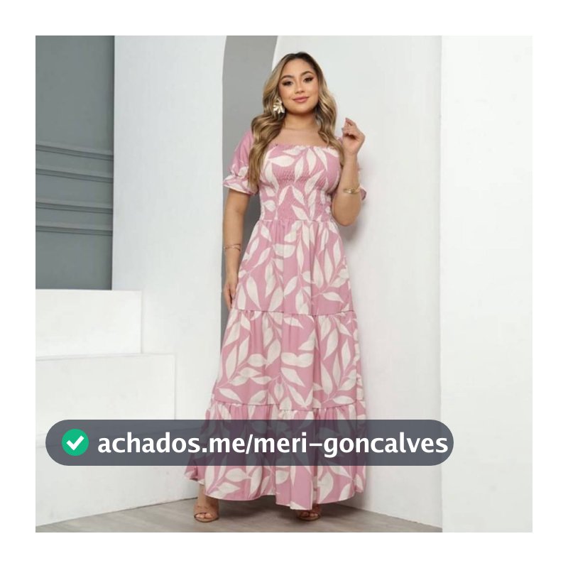 Vestido Longo Feminino De Lastex Três Marias
